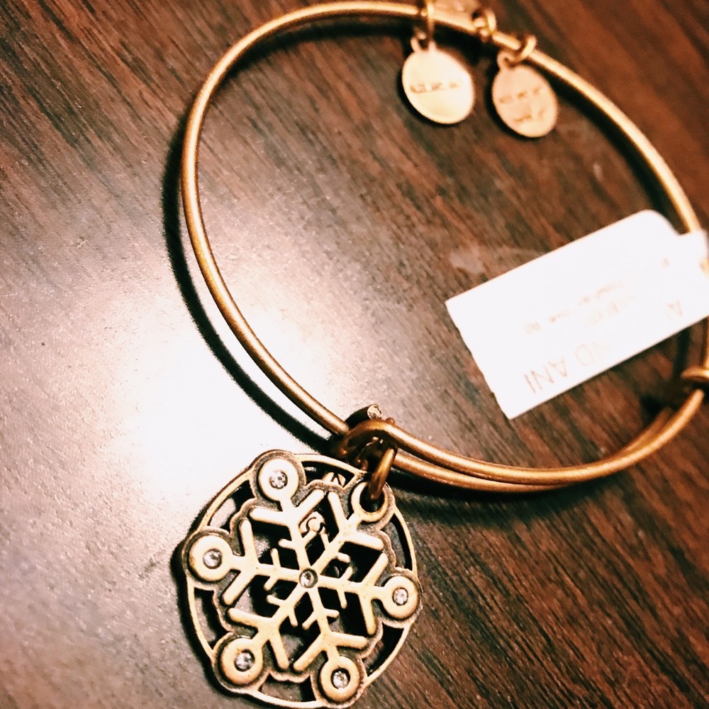 Snowflake Alex + Ani Bracelet